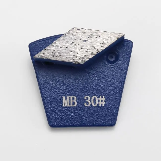 Trapezoid Segmented Terrazzo Grinding Metal Polishing Pad