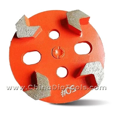 China Arrow Segment Diamond Grinding Shoes