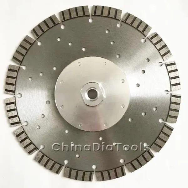 Diamond Dry Cutter With Flange